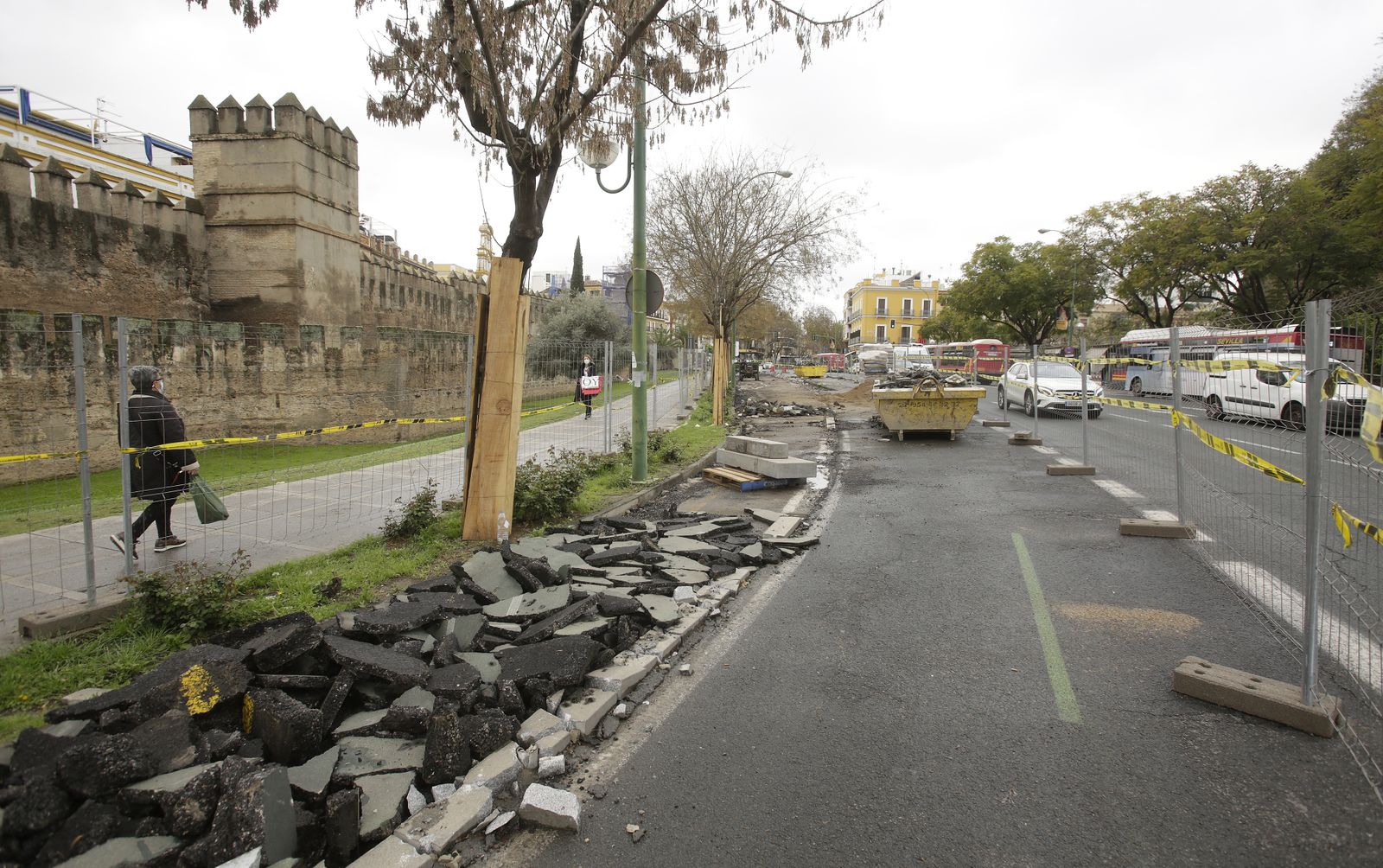 Obras en S.Fco Javier, Torneo y Ronda Histórica