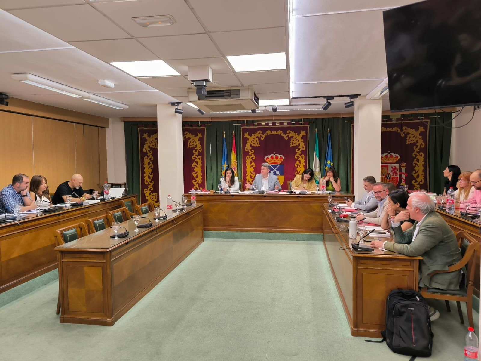 Pleno de aprobación de presupuestos en el Ayuntamiento de Maracena