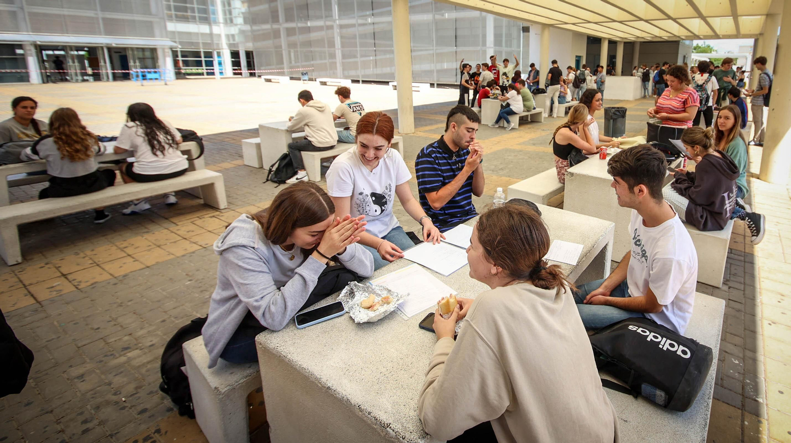 Pruebas de Selectividad 2023 en el Campus de Jerez
