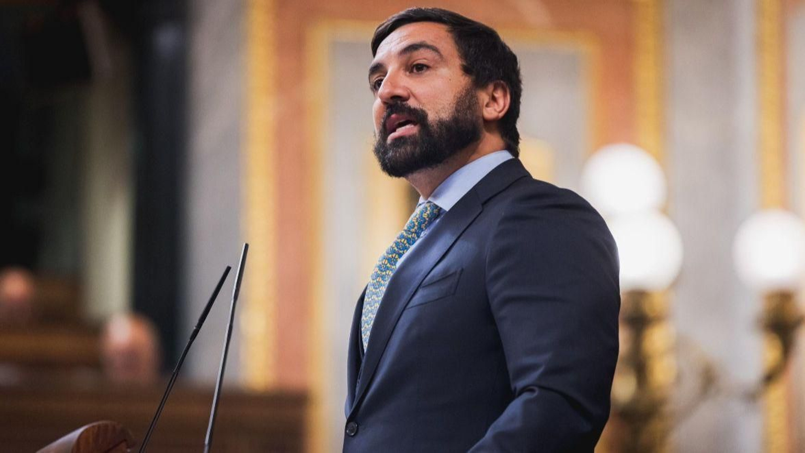 El diputado nacional de Vox  por Granada , Jacobo Robatto