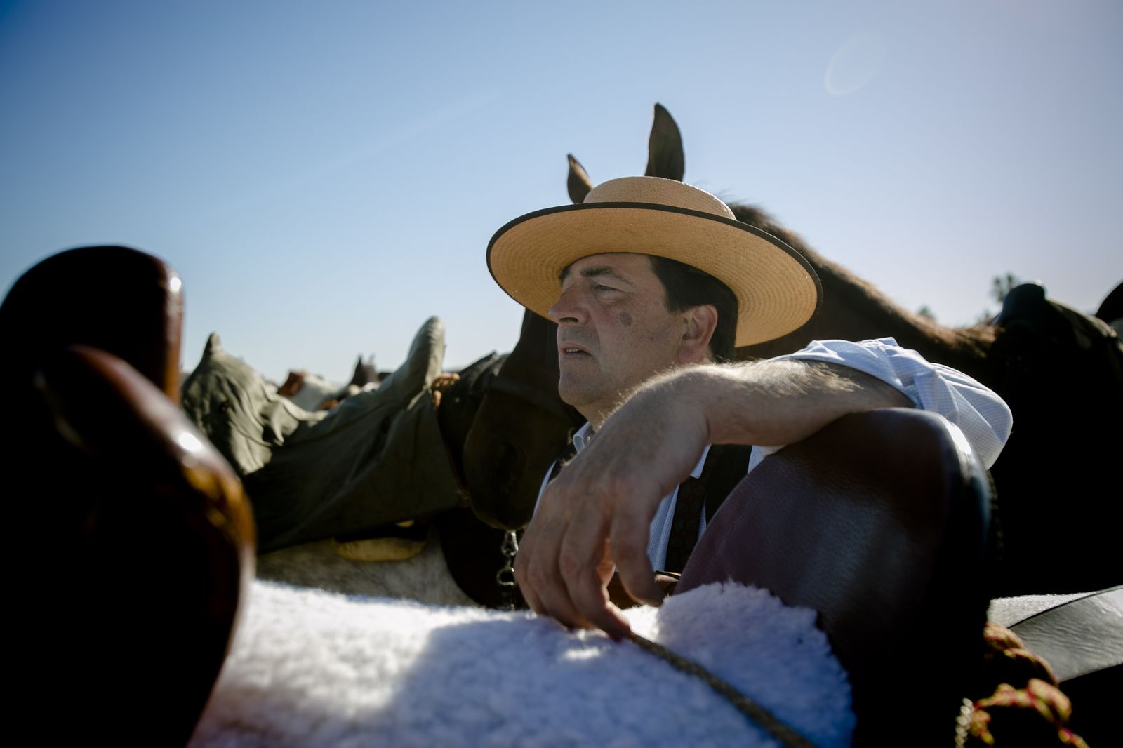 La hermandad de Sanlúcar cruza Bajo de Guía