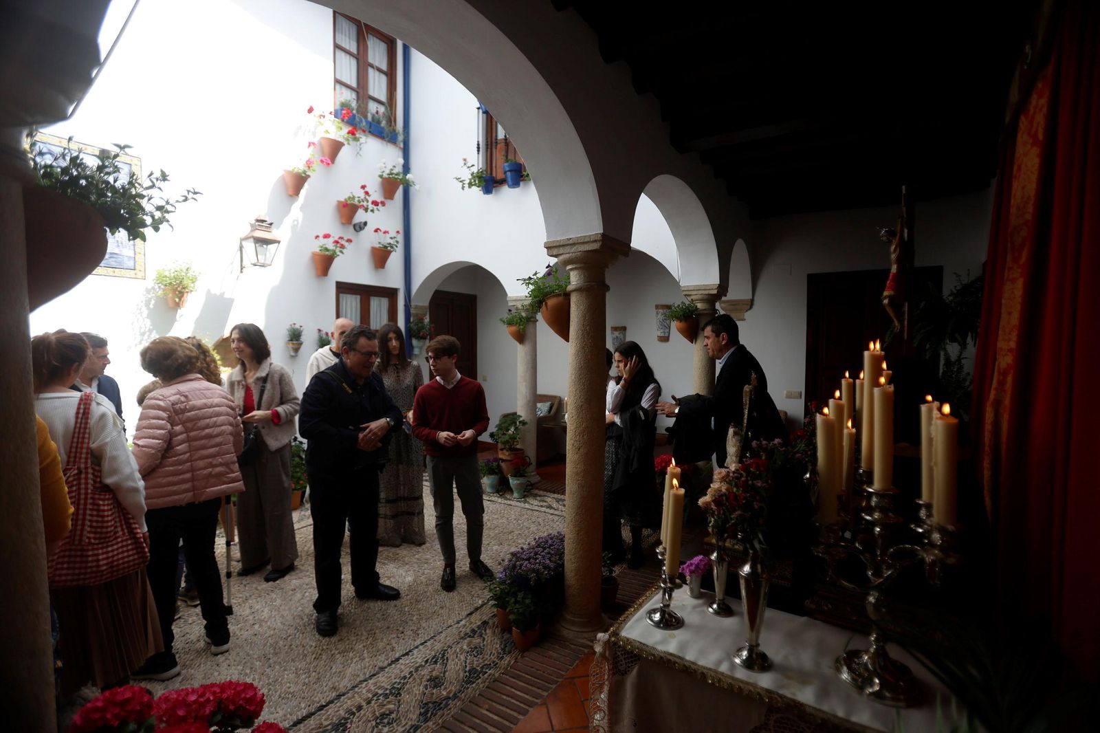 Los Patios de Córdoba que abren este Viernes Santo, en imágenes