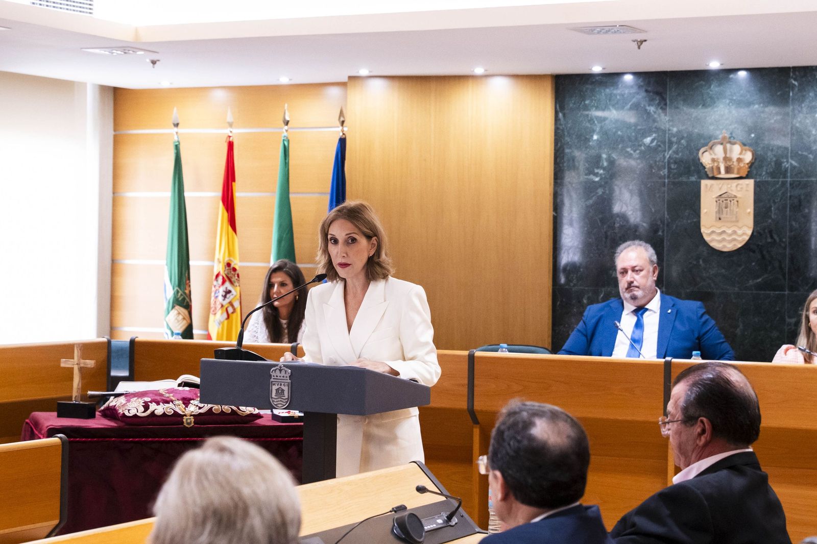 Julia Ibáñez toma posesión como nueva alcaldesa de El Ejido, en imágenes
