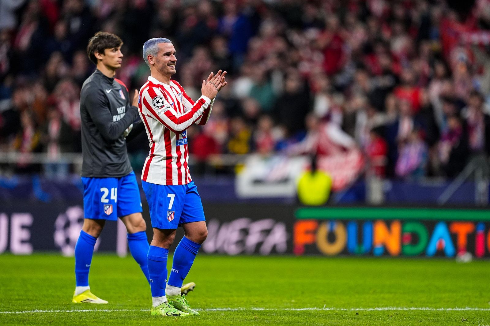 Las fotos del Atlético de Madrid-Brujas