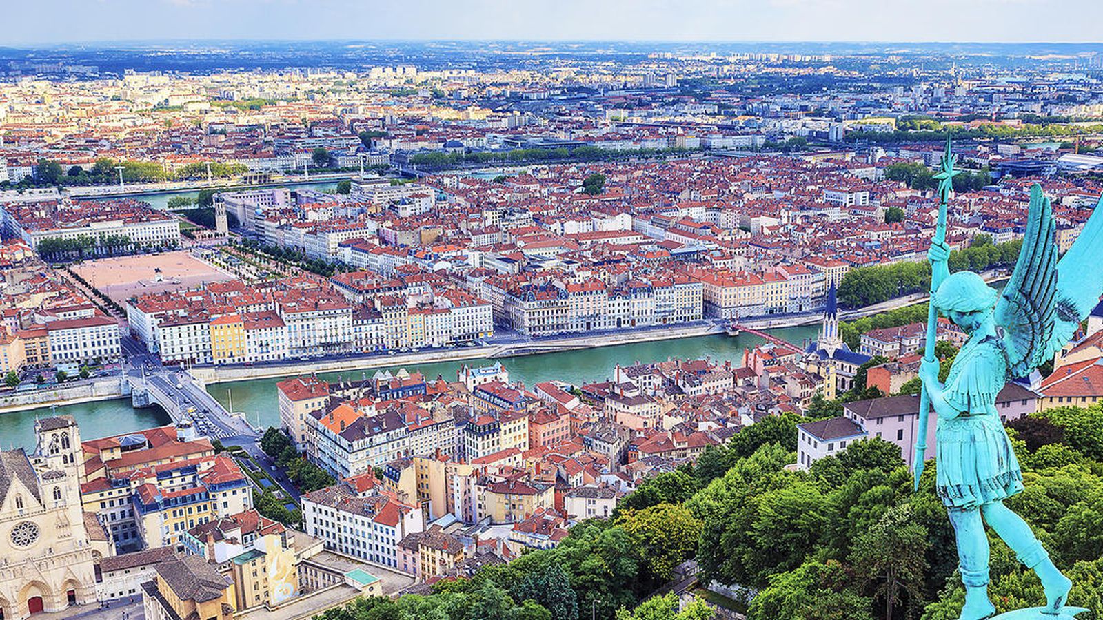 Panorámica de Lyon.