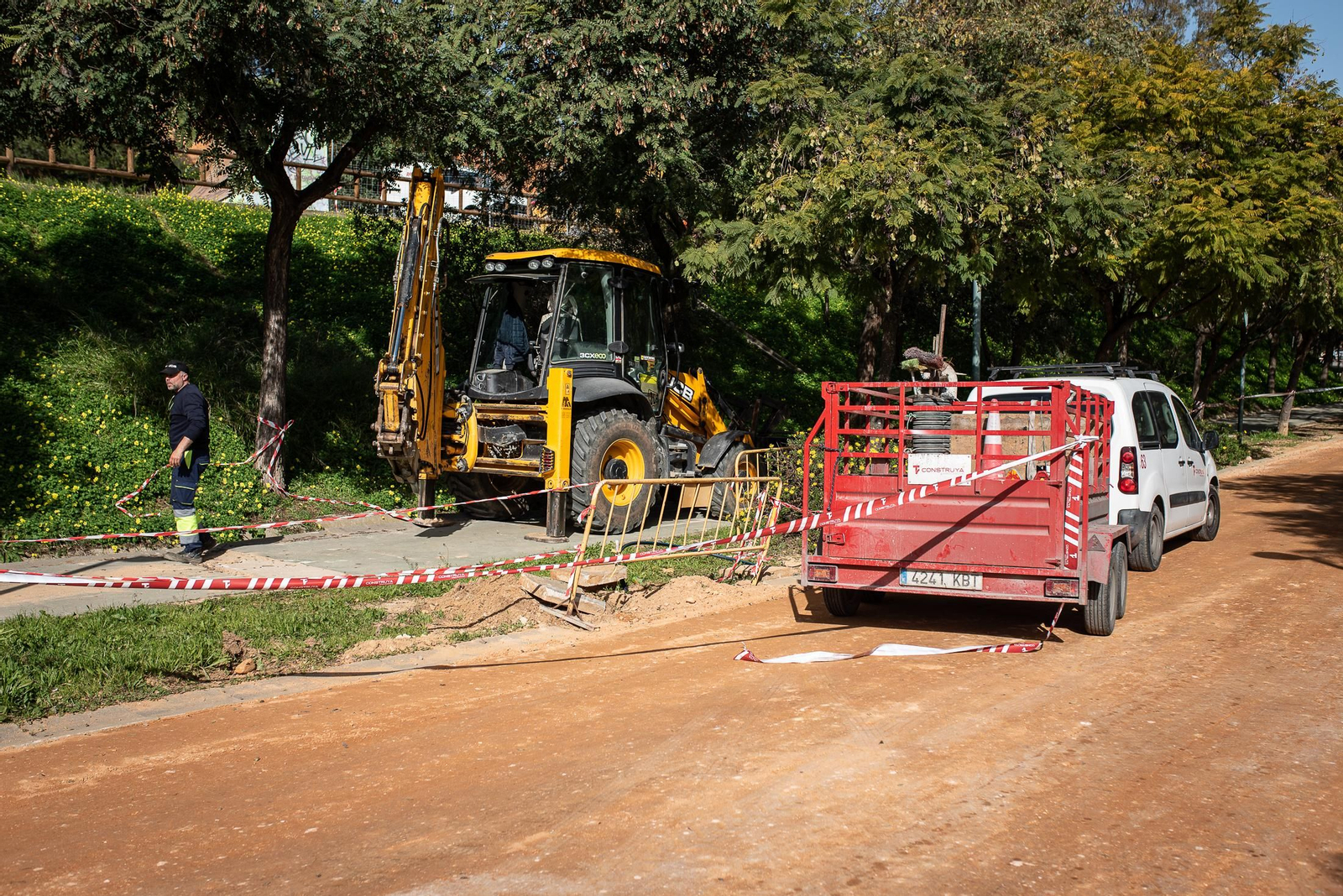 Actuaciones de mejora en el Parque Moret, en imágenes