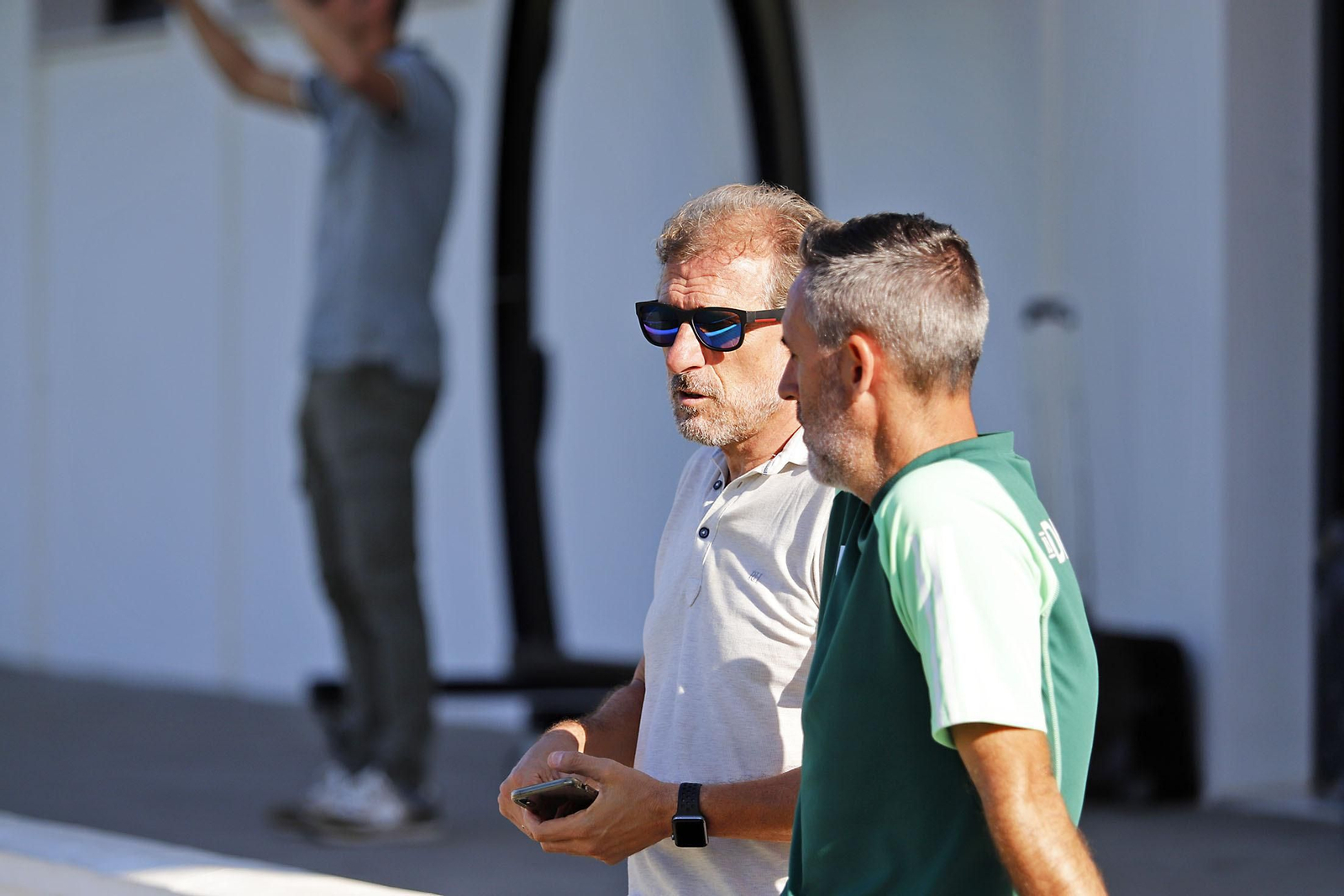 Imágenes del entrenamiento del Recreativo de Huelva