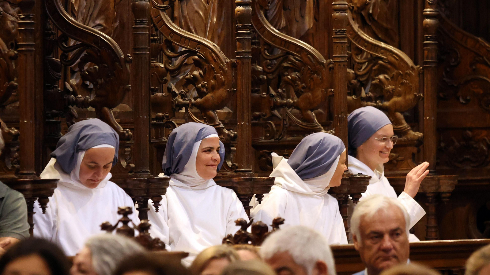 Misa de despedida en la Cartuja de Jerez a las hermanas de Belén