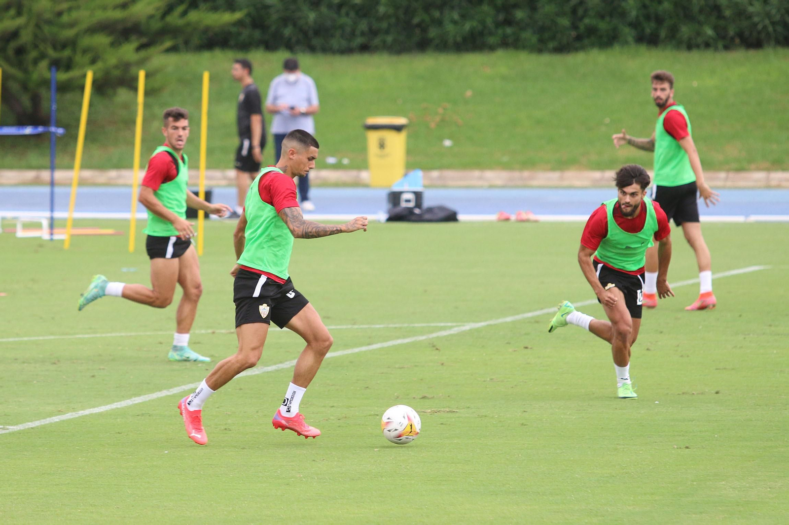 Fotogalería del entrenamiento de la UD Almería del miércoles 11 de agosto