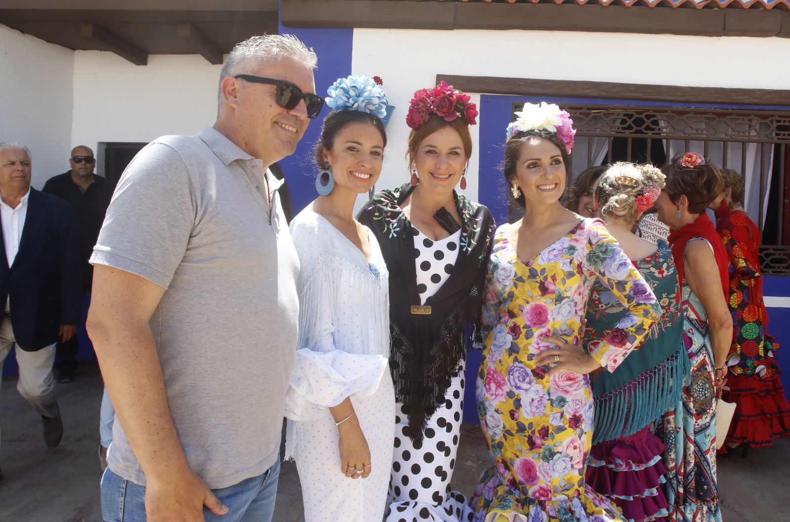 Las recepciones se hacen sitio en el lunes de la Feria de Córdoba, en imágenes