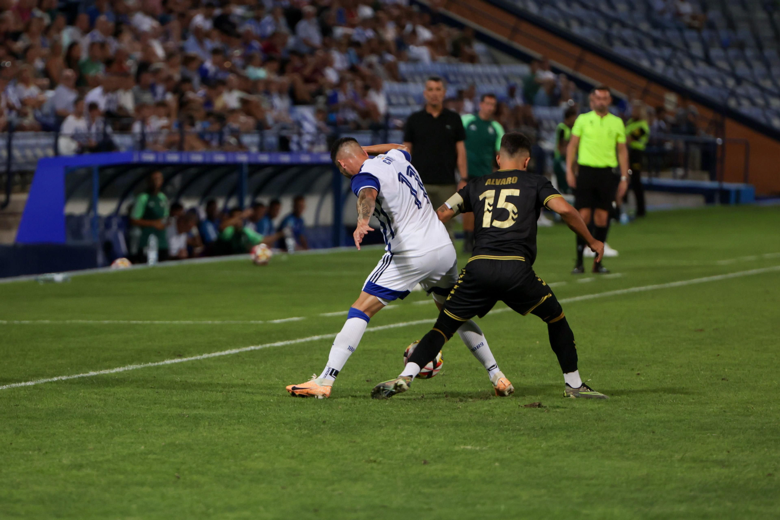 Las imágenes del partido entre el Recreativo de Huelva y el Intercity