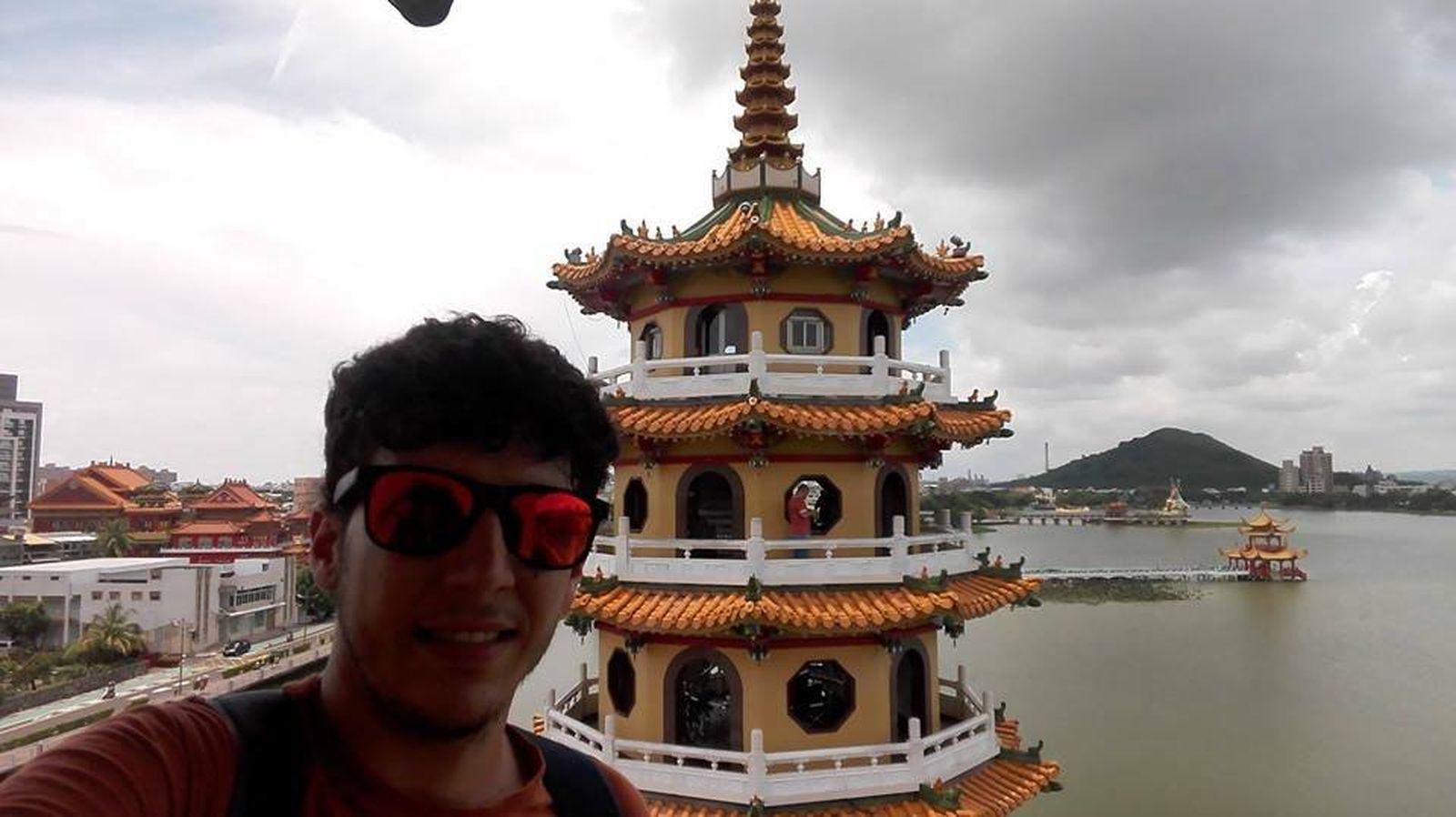 Álvarro Carrión, el joven retenido en Taiwán.