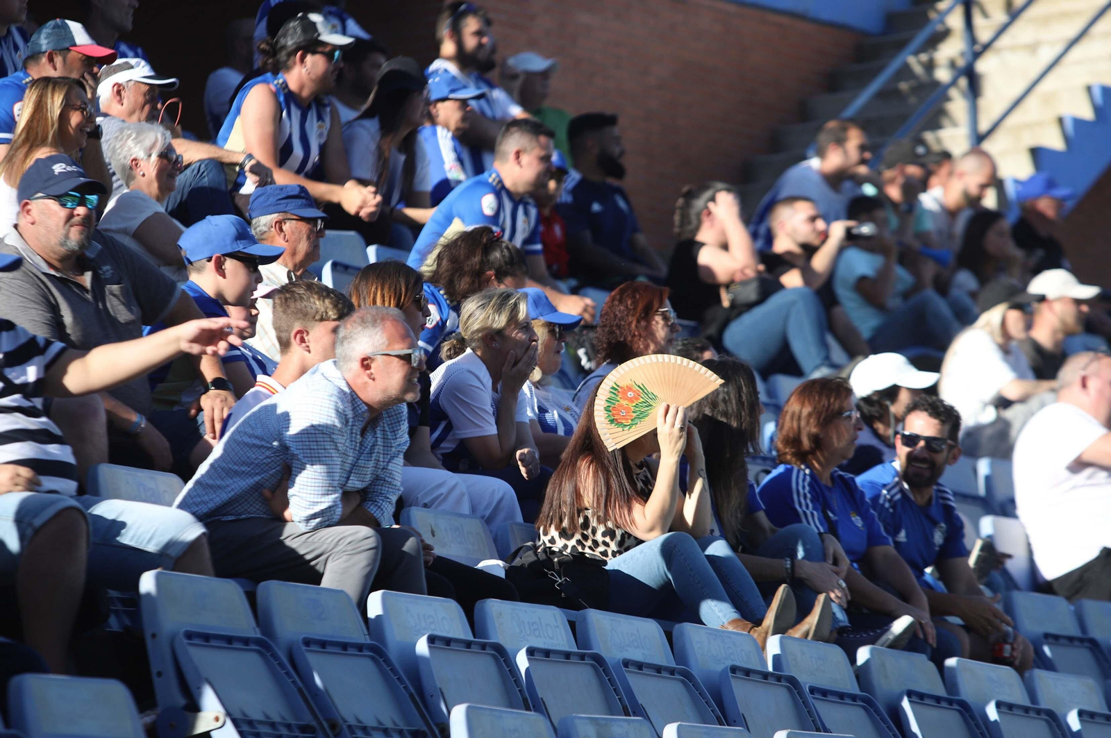 Imágenes del ambiente en el Recre-Jerez