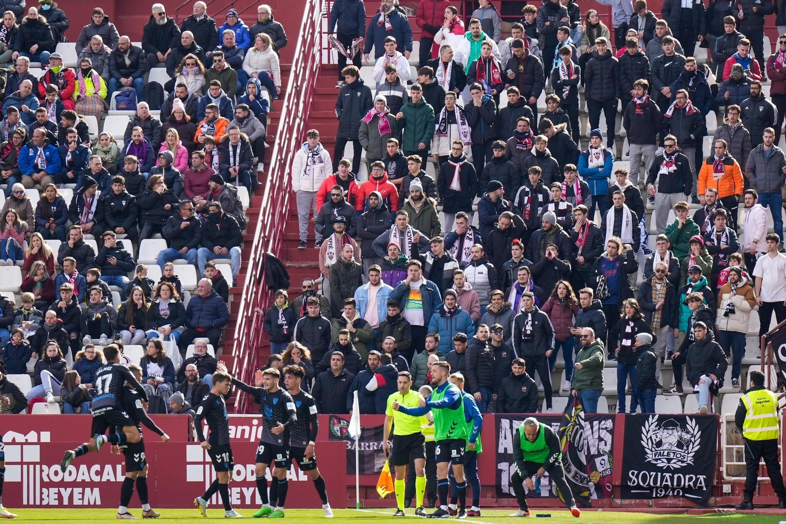 El Albacete - Málaga CF, en imágenes