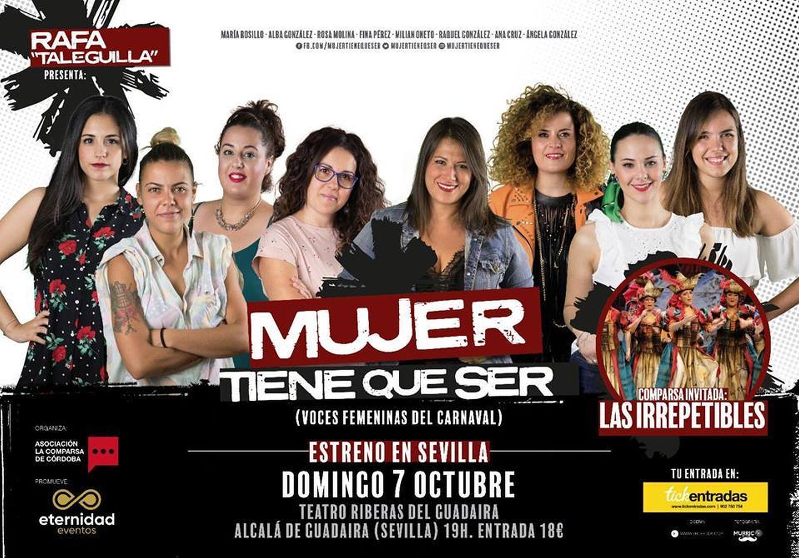 Una imagen que anuncia el estreno del espectáculo.