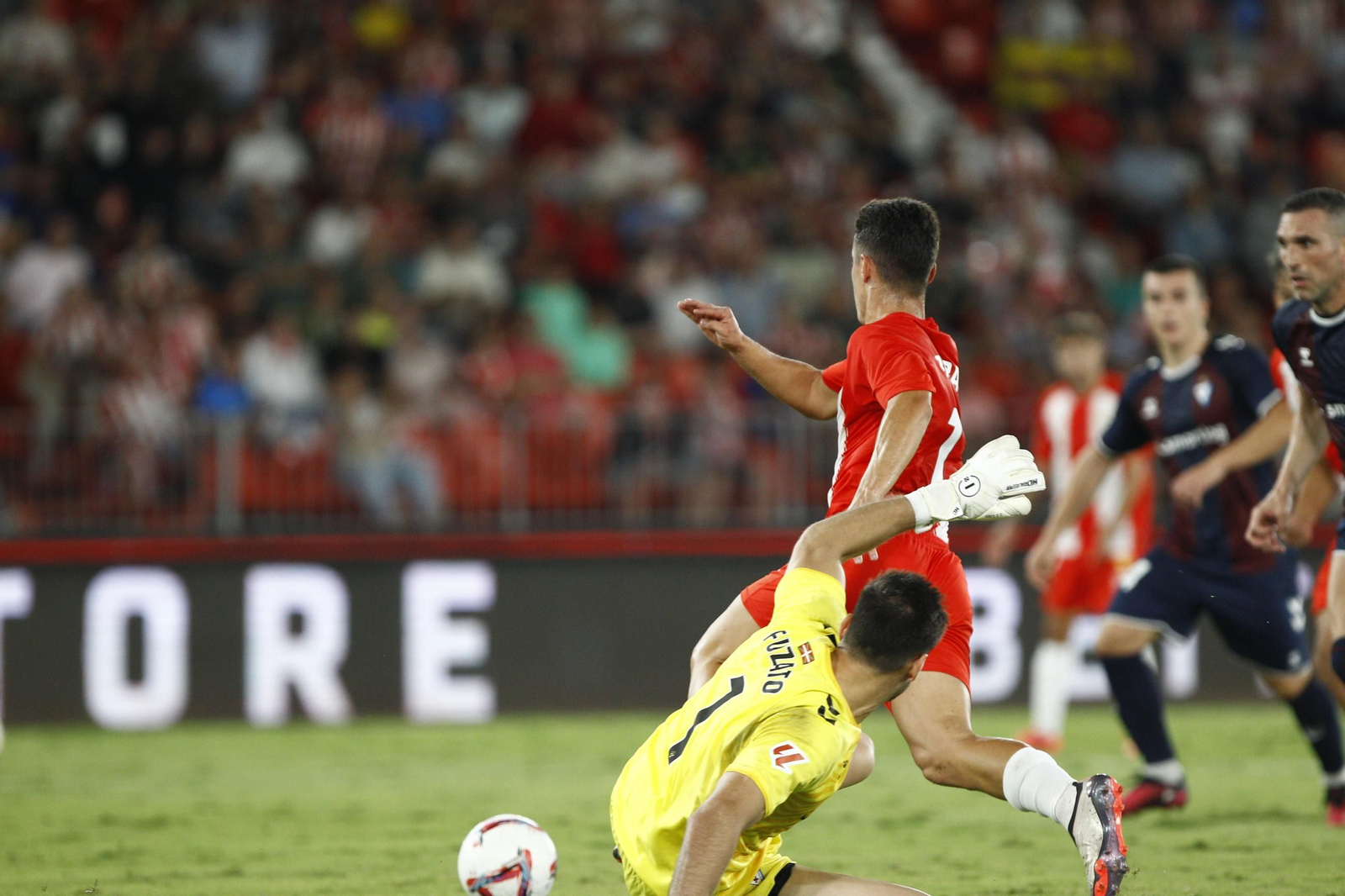 Las imágenes del partido de fútbol U.D. Almería-S.D. Eibar