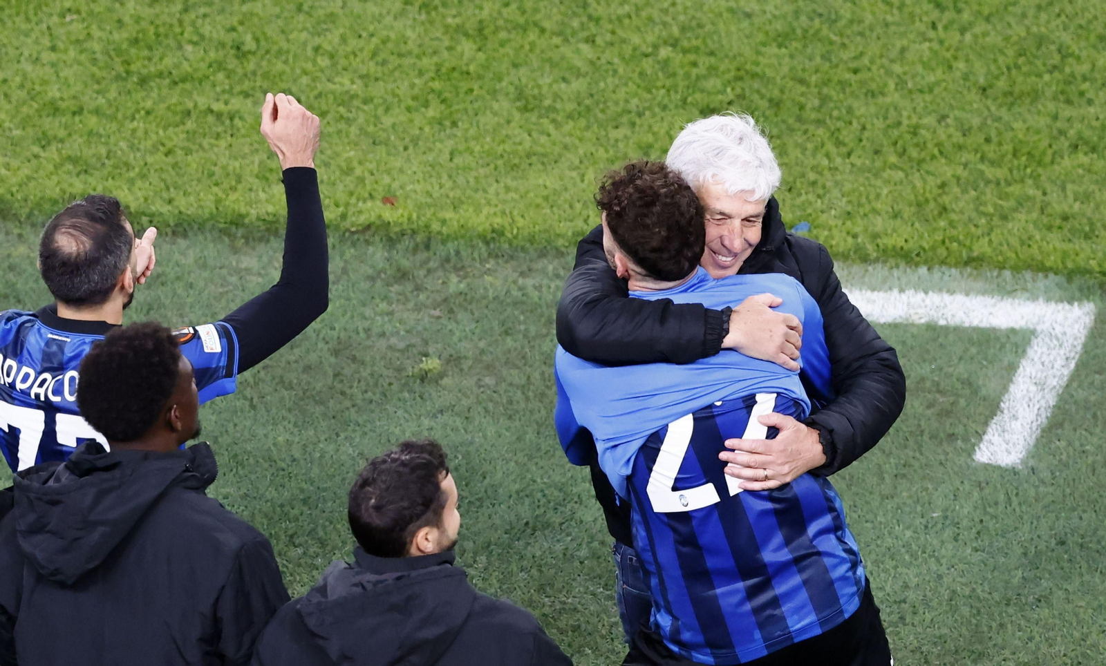 Las mejores fotos del título de la Atalanta en la Liga Europa