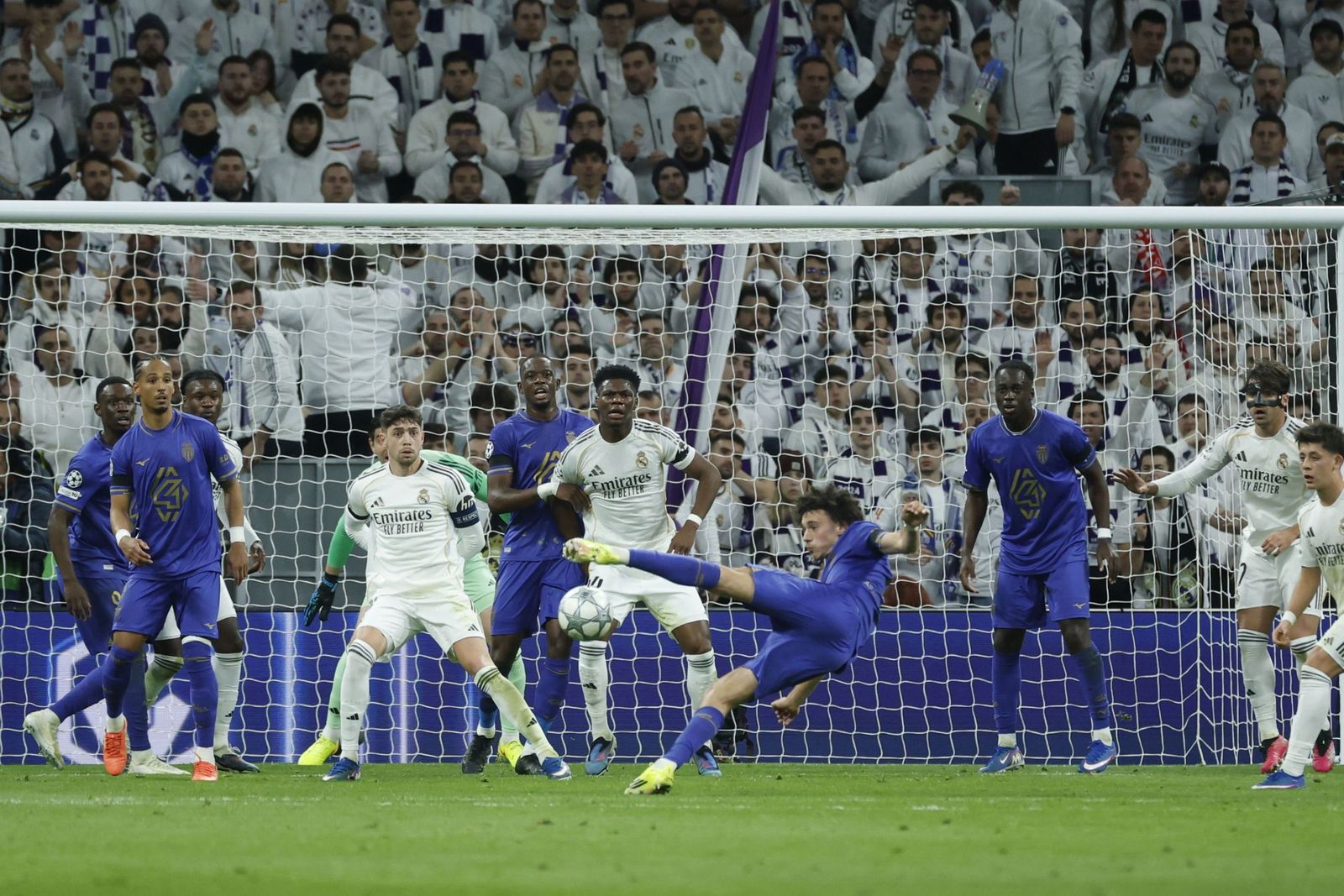 Las fotos del Real Madrid-Mónaco