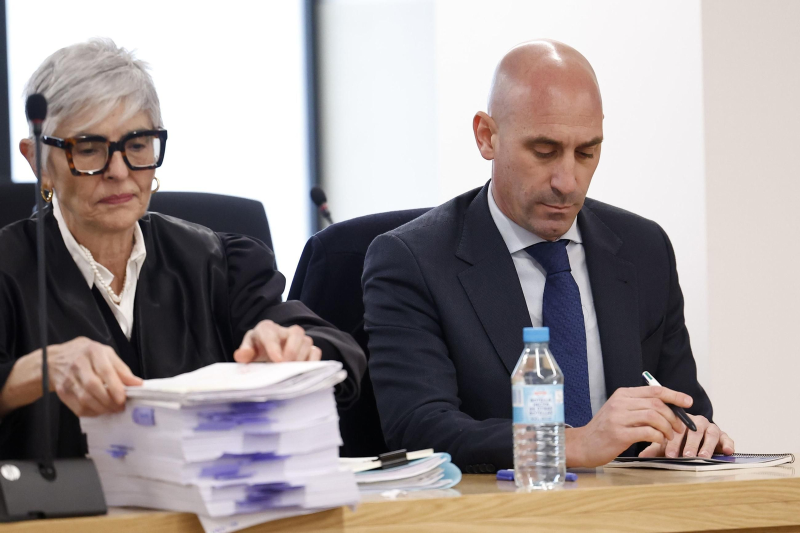 Las fotos del juicio a Luis Rubiales por el beso a Jenni Hermoso