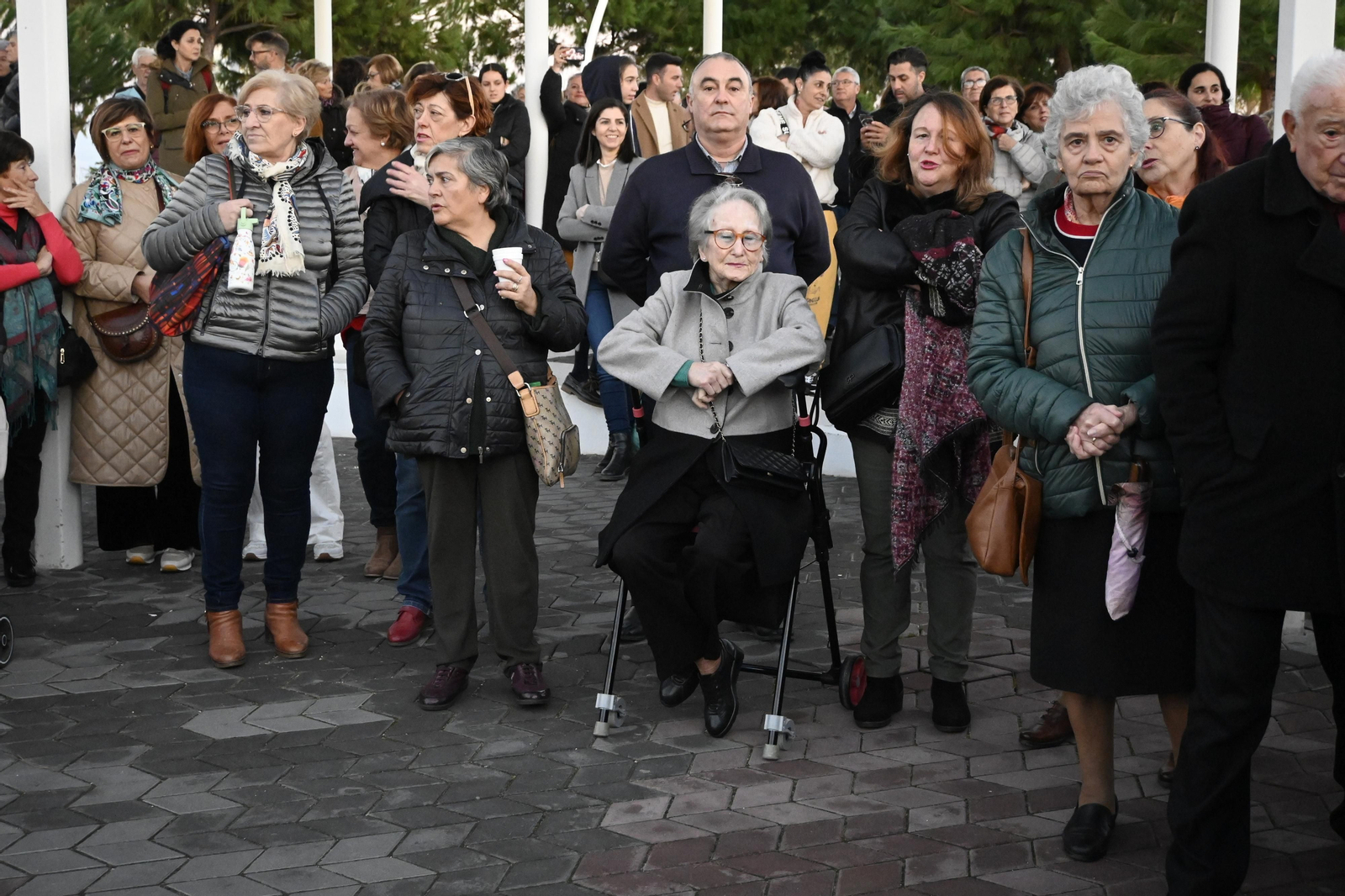 Alumbrado del Puerto de Huelva, en imágenes