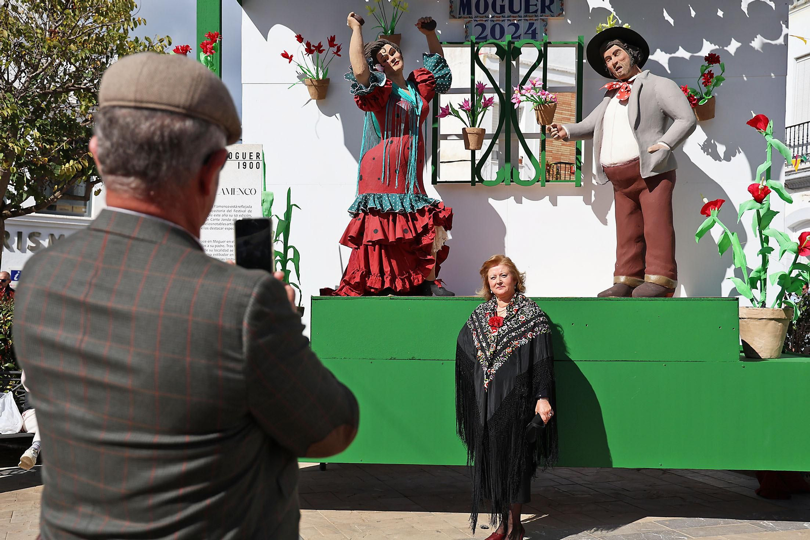 Imágenes del ambiente en la Feria de Época 1900 de Moguer