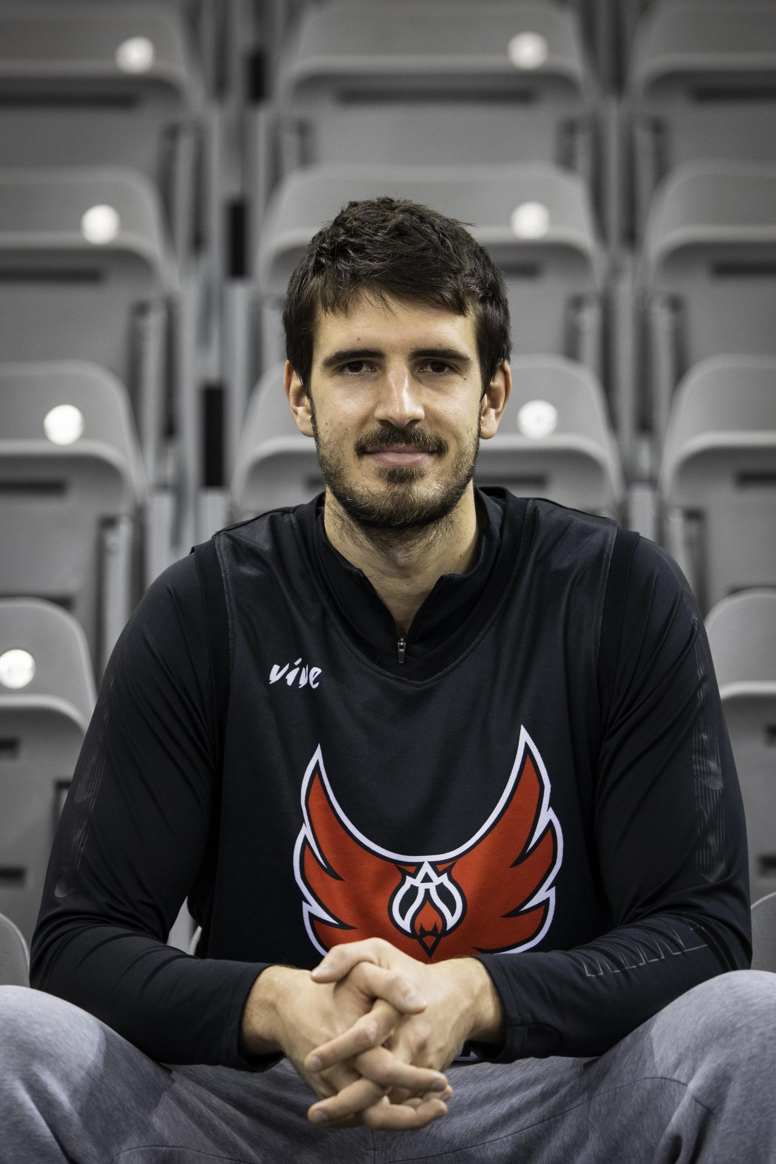 Iriarte, en las gradas del Palacio.