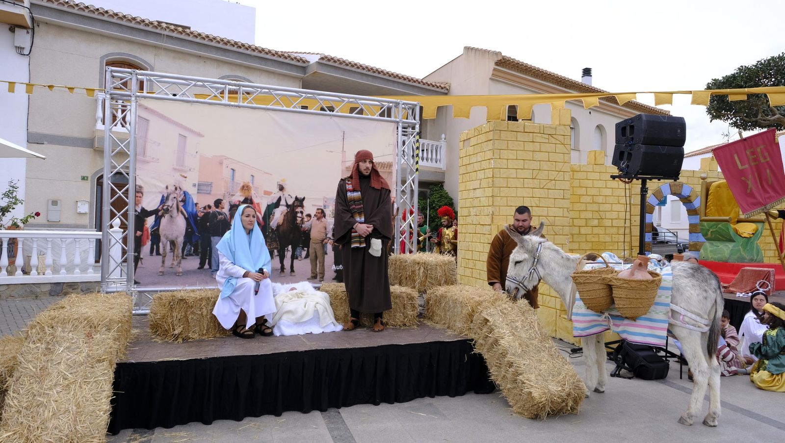 El Auto de los Reyes Magos de Los Gallardos, en imágenes