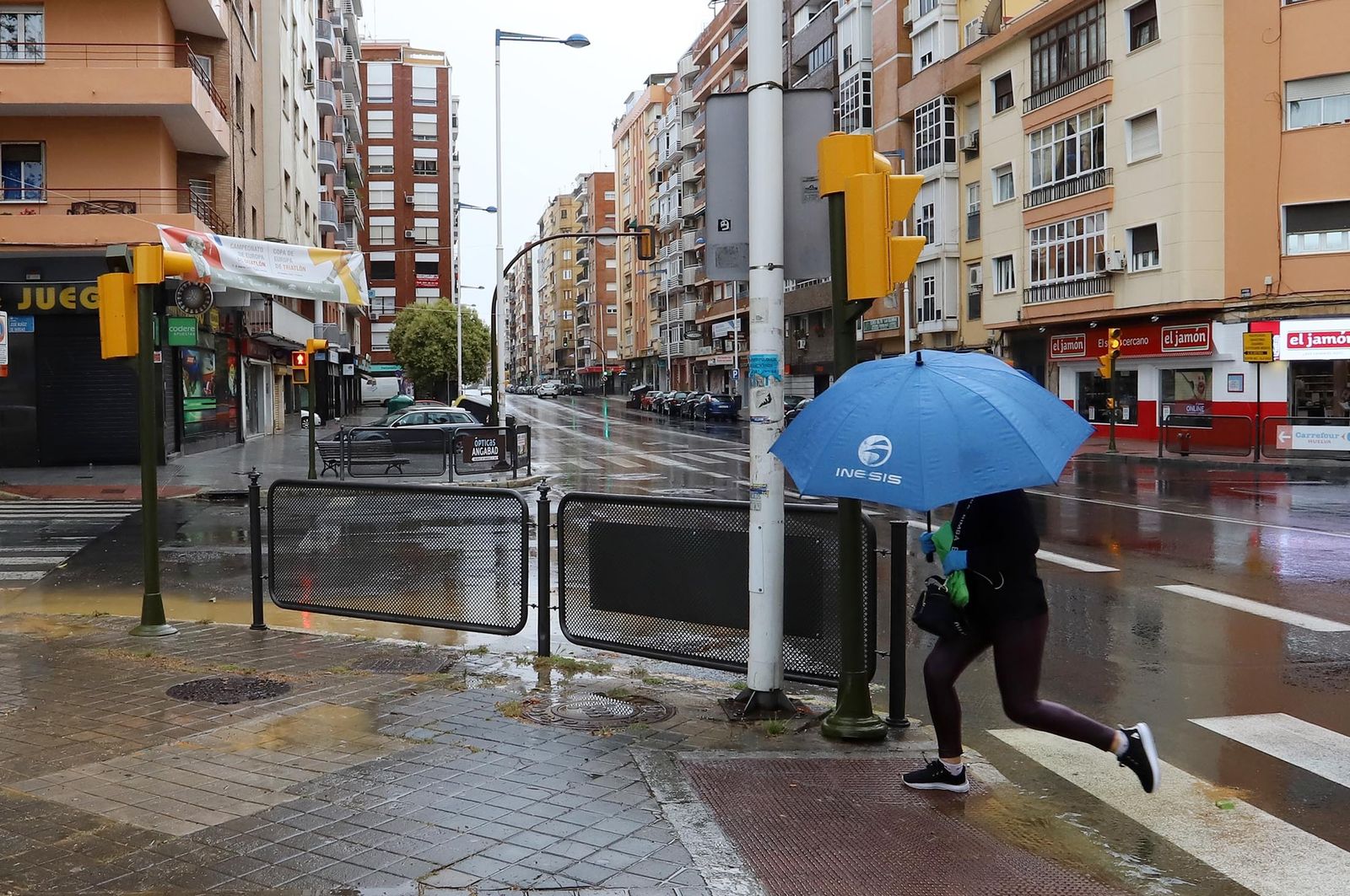 Tarde de lluvia en imágenes