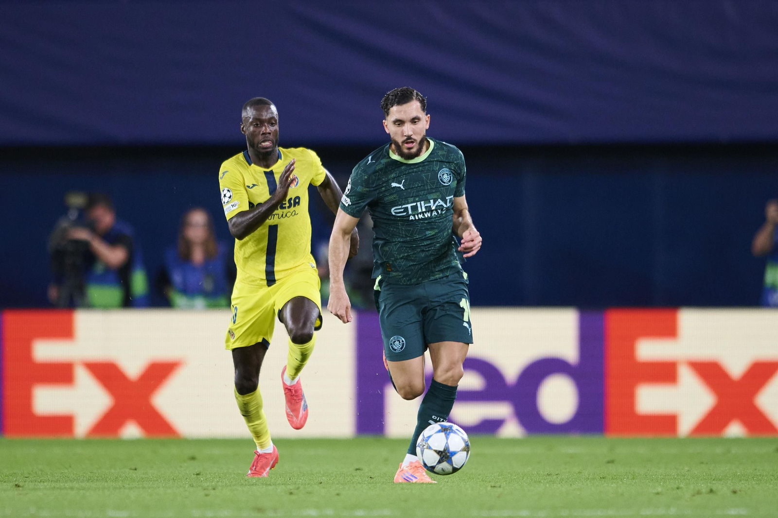 Las fotos del Villarreal-Manchester City