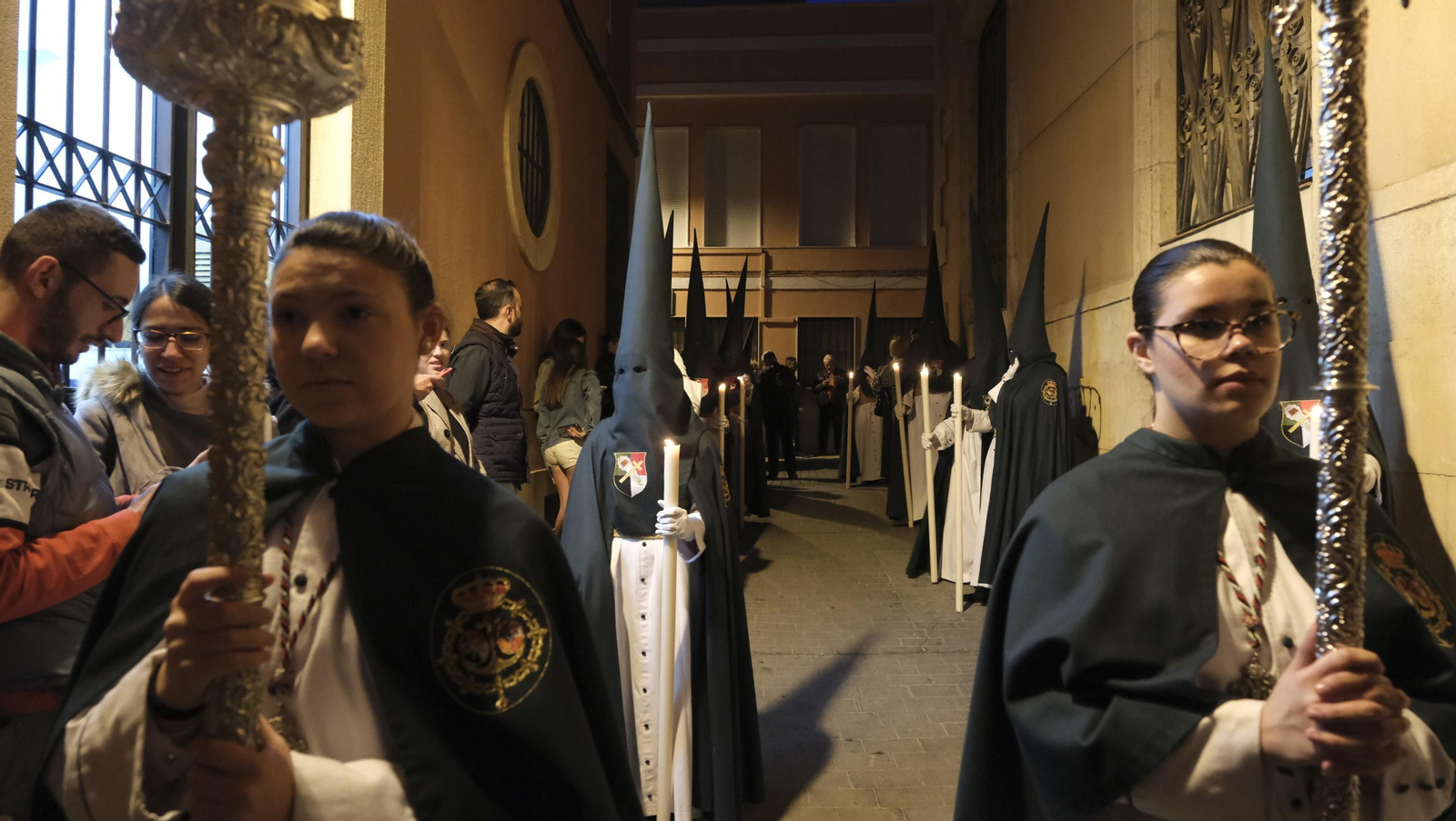 Procesión de Estudiantes en Almería, en imágenes