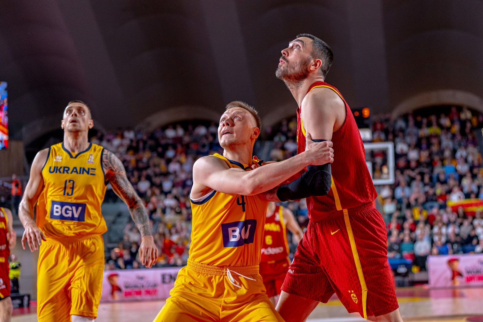 Las mejores fotos del España-Ucrania de baloncesto
