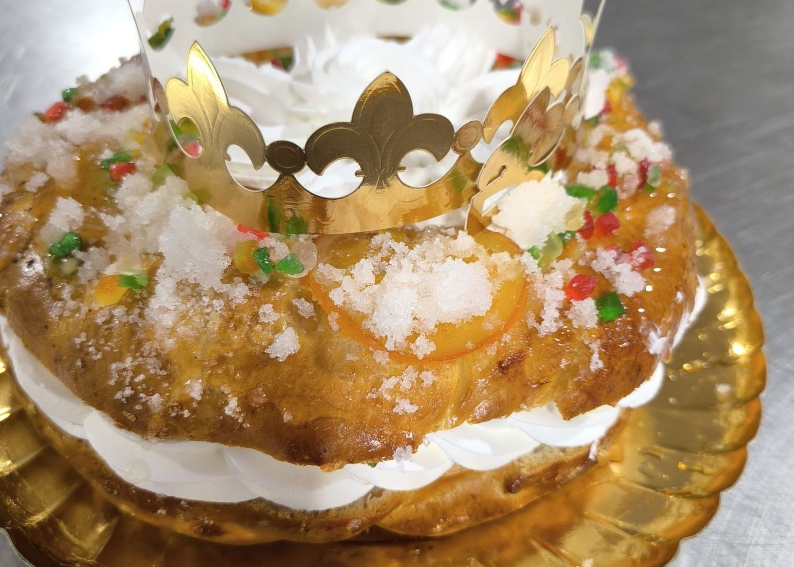 Roscón de Reyes de Pastelería San Rafael