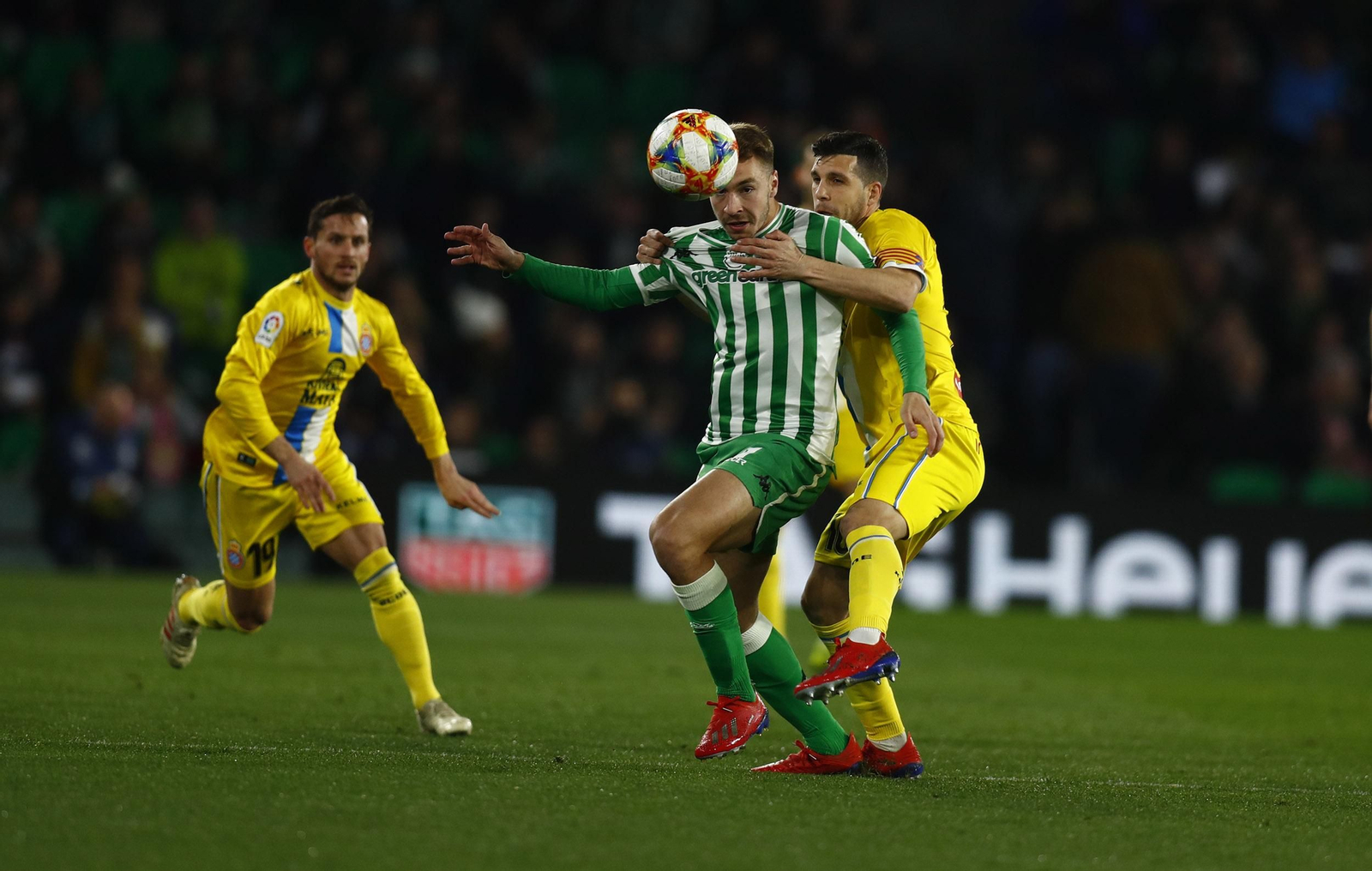 El Betis-Espanyol de la Copa del Rey, en imágenes
