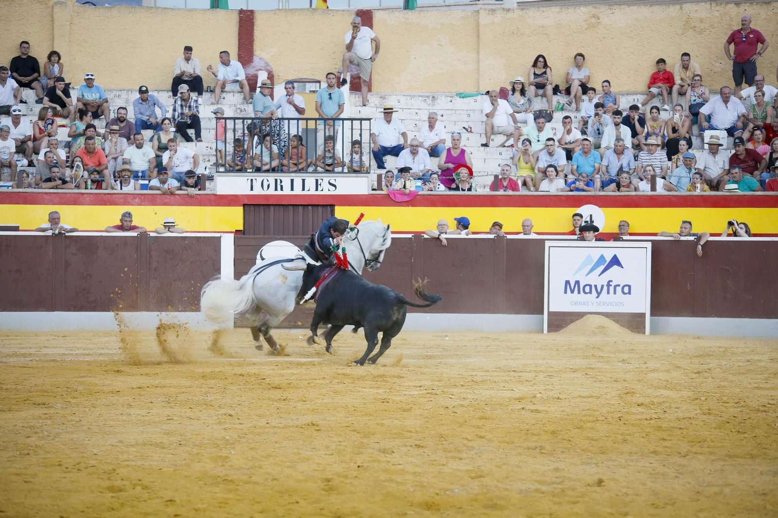 Corrida de toros Berja con un toro indultado, en imágenes