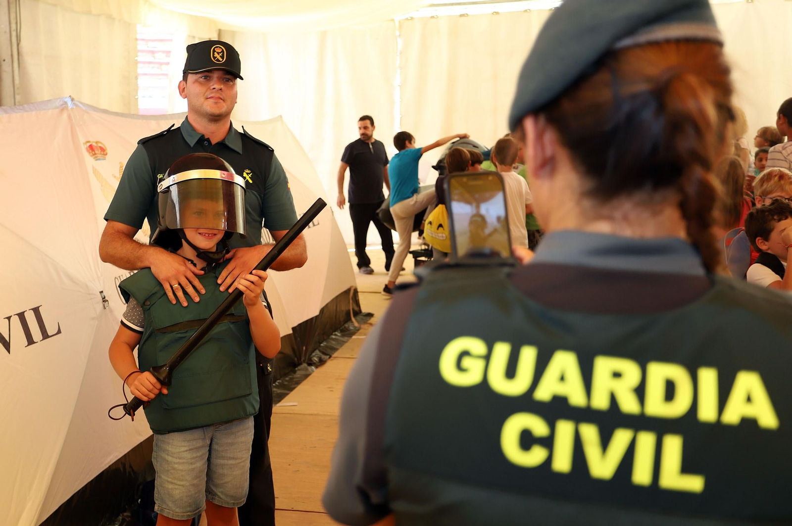 Imágenes de la jornada de puertas abiertas de la Guardia Civil