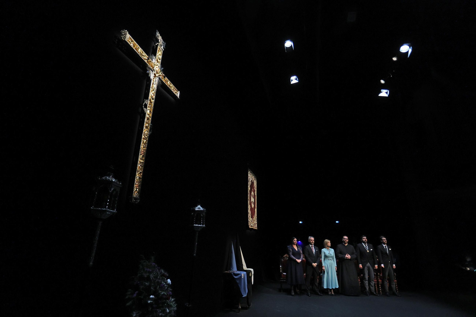 Imágenes de David Puerto en su pregón de Semana Santa 2025 en Jerez