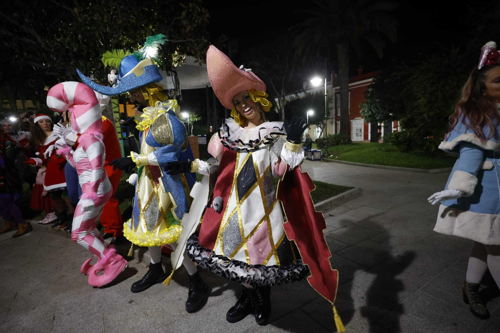 Pasacalles de Asihtur en la Navidad de San Fernando