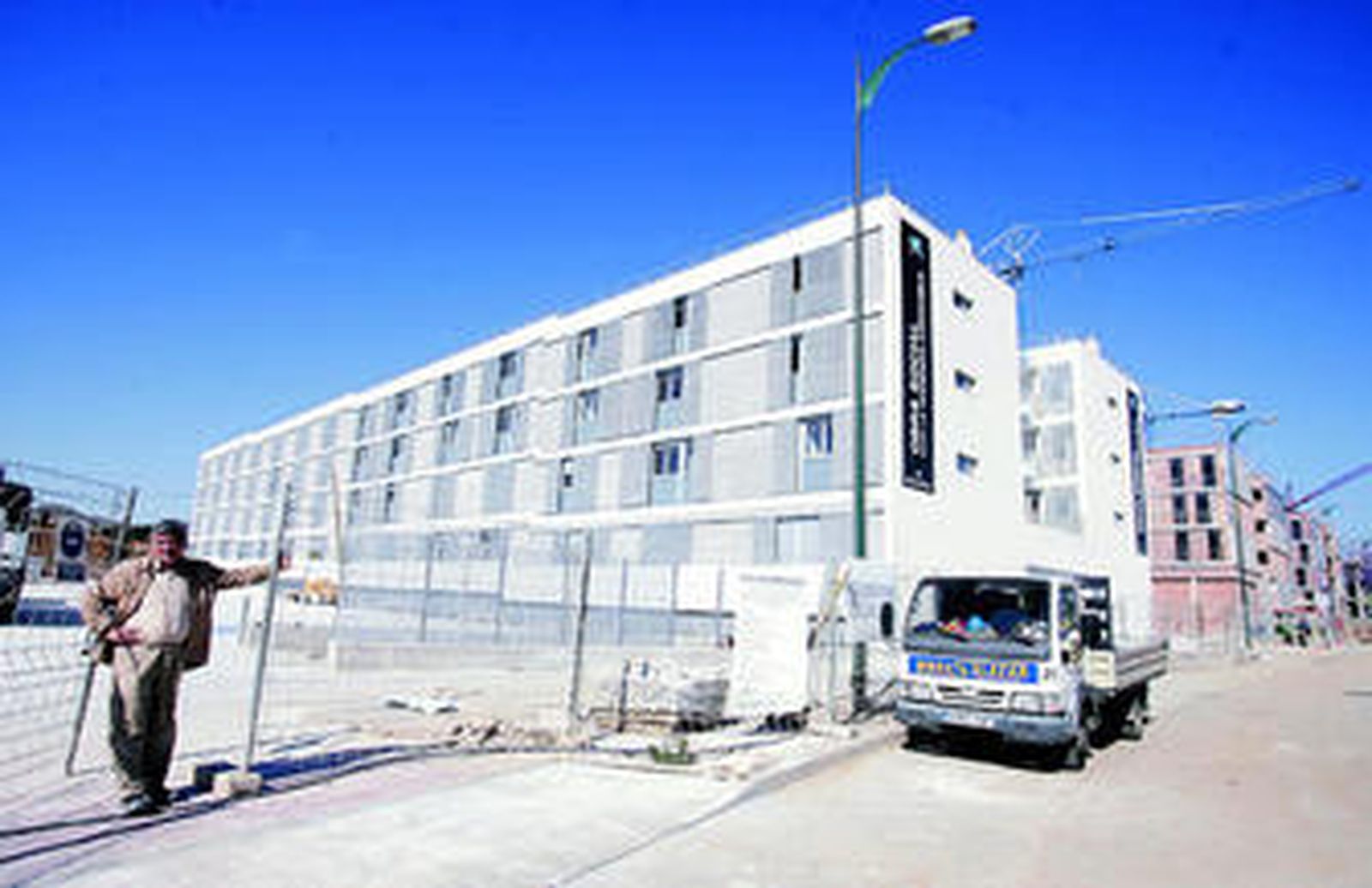 Imagen de las VPO construidas en la zona de Soliva.