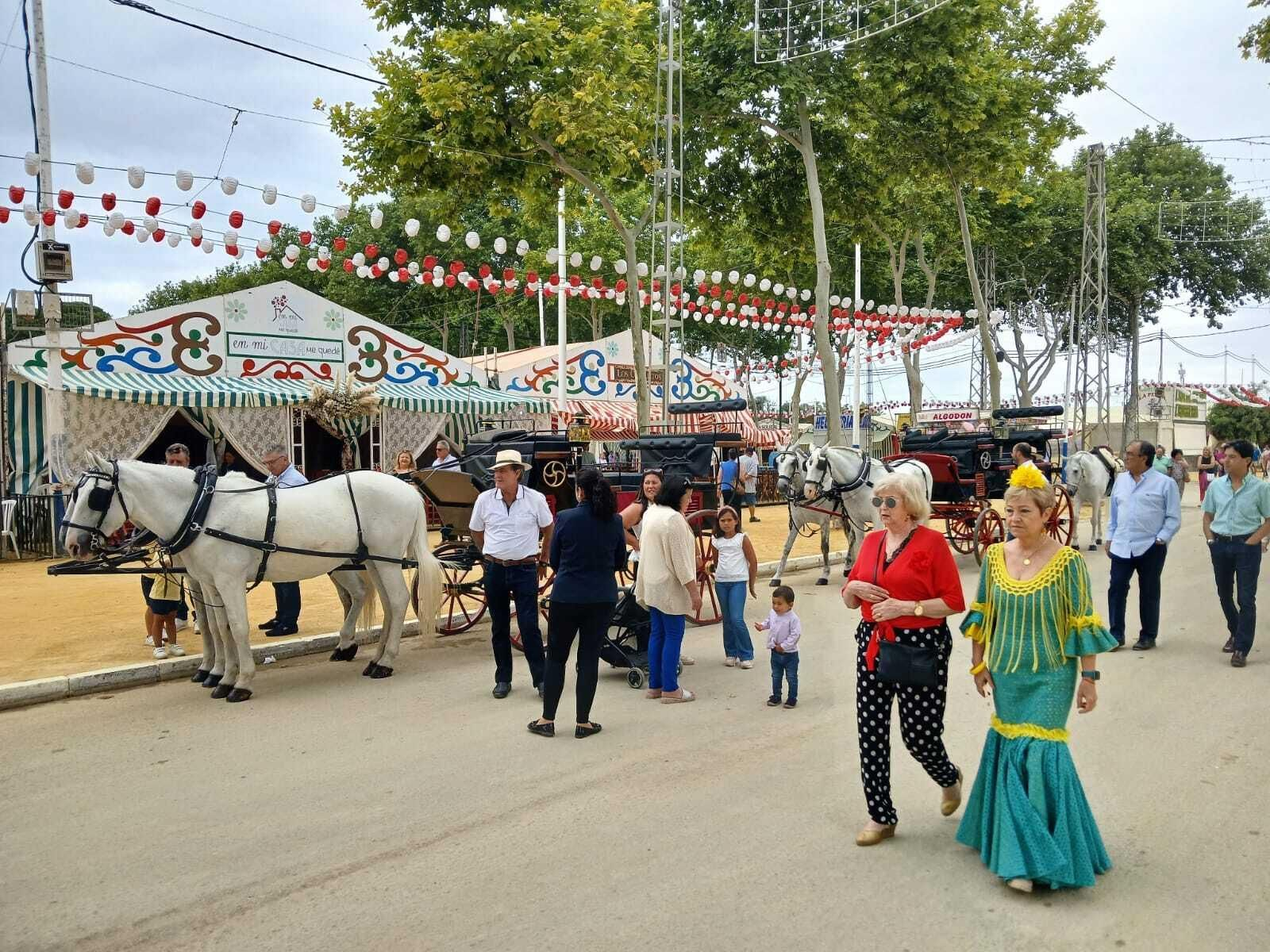 Todas las imágenes del domingo de Feria de El Puerto 2024