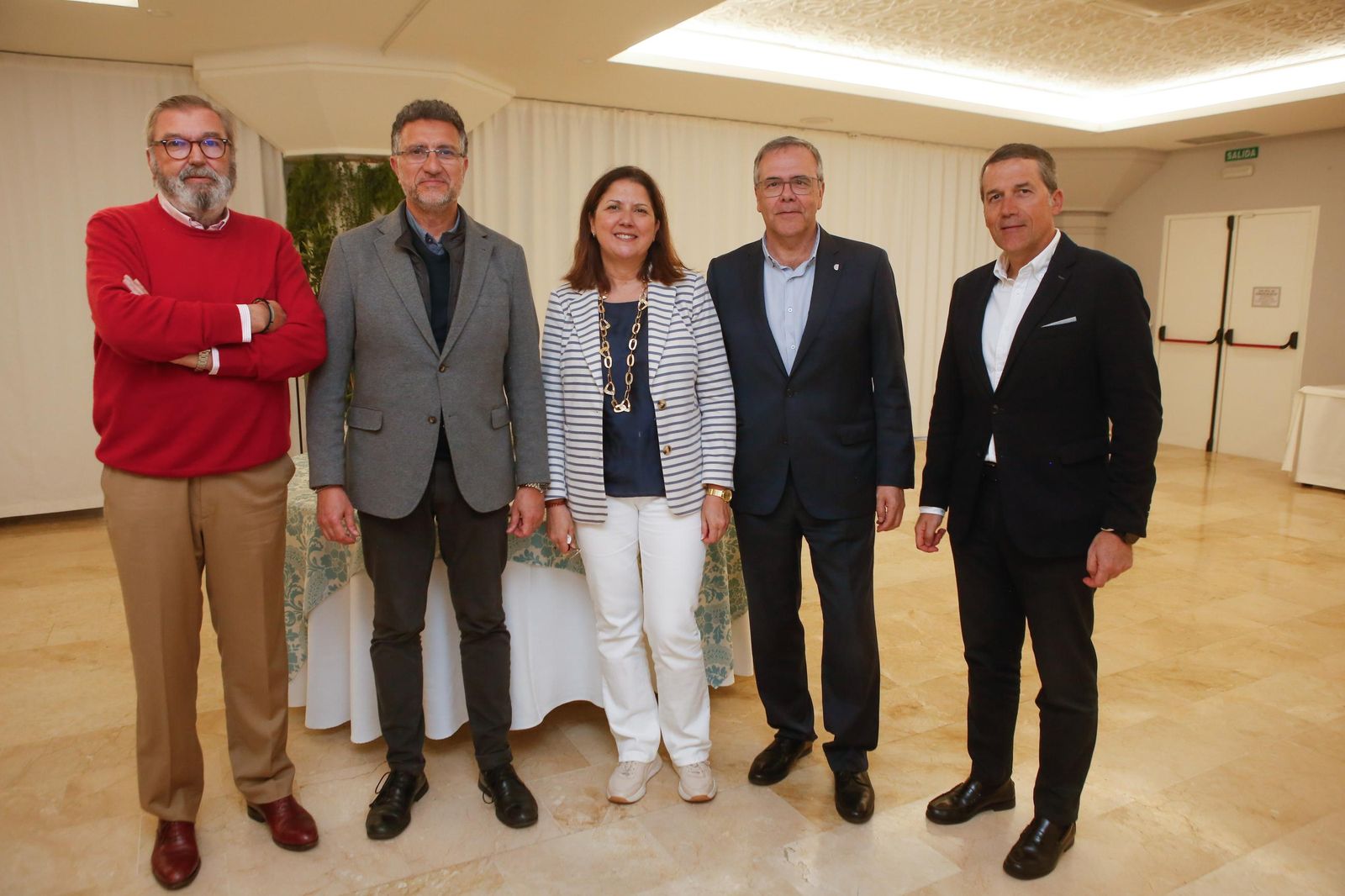 Las fotos de la mesa redonda del Propeller Club de Algeciras con José Antonio Fernández, Manuel Cózar y José Manuel Tejedor