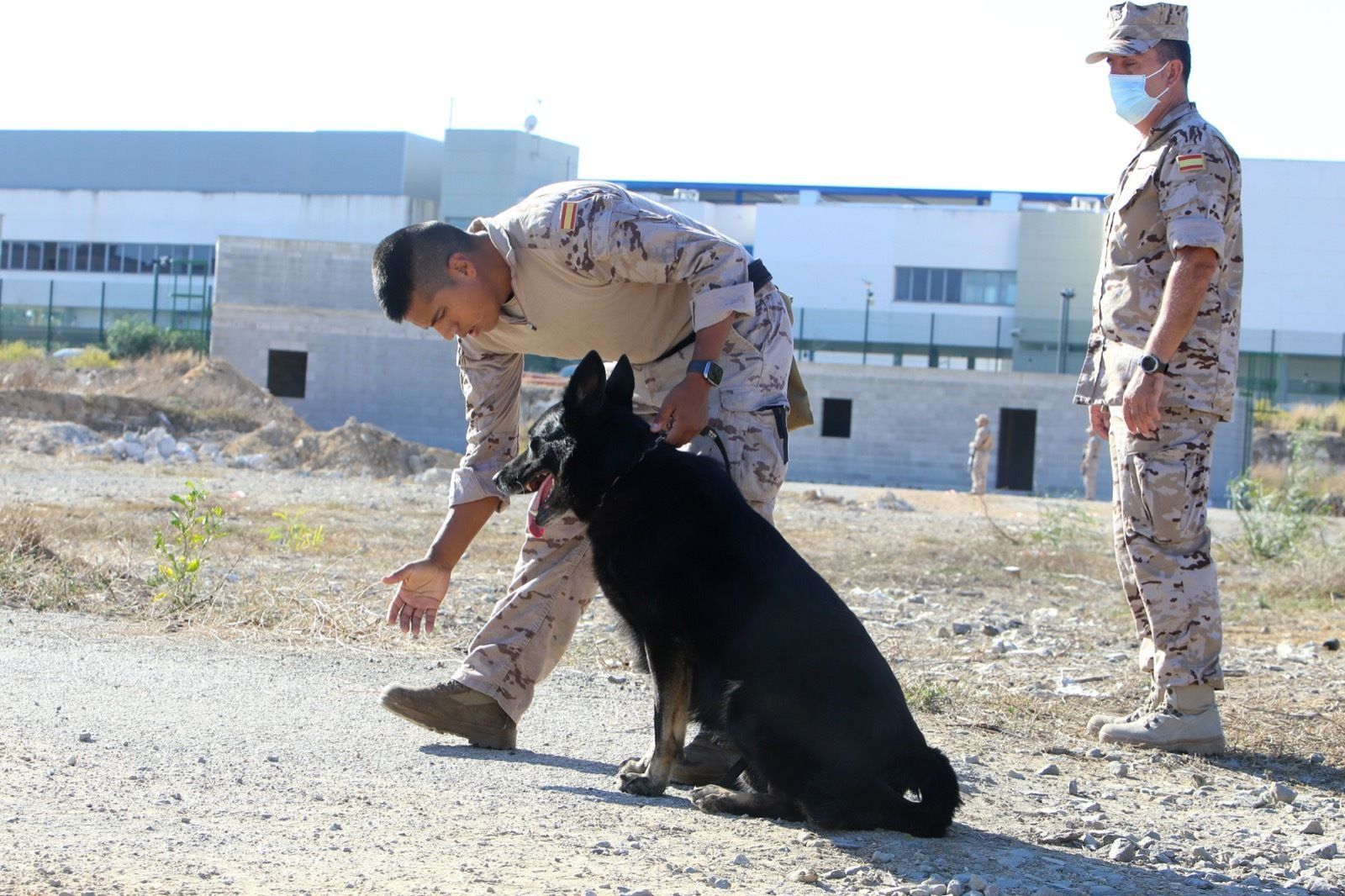 Ejercicio de Adiestramiento 2021 de Unidades Caninas en el TEAR.