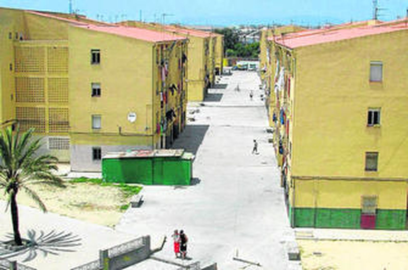 Imagen de la barriada de Mirasierra en Los Junquillos.