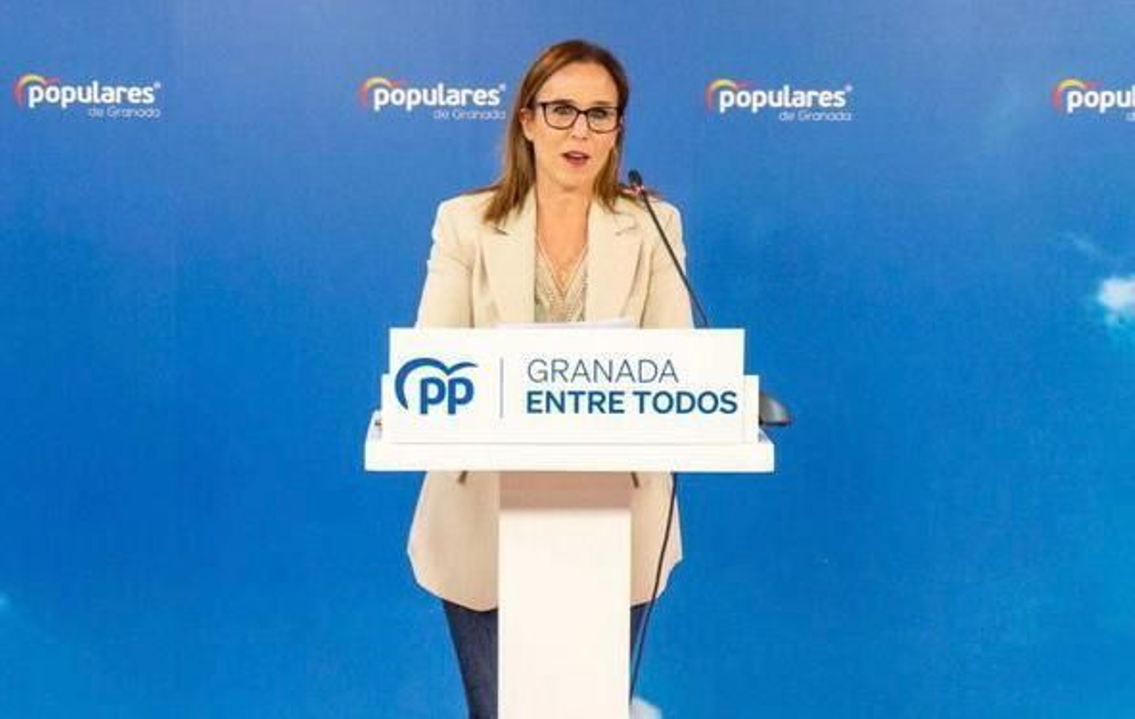 La portavoz del PP de Granada, Lourdes Ramírez
