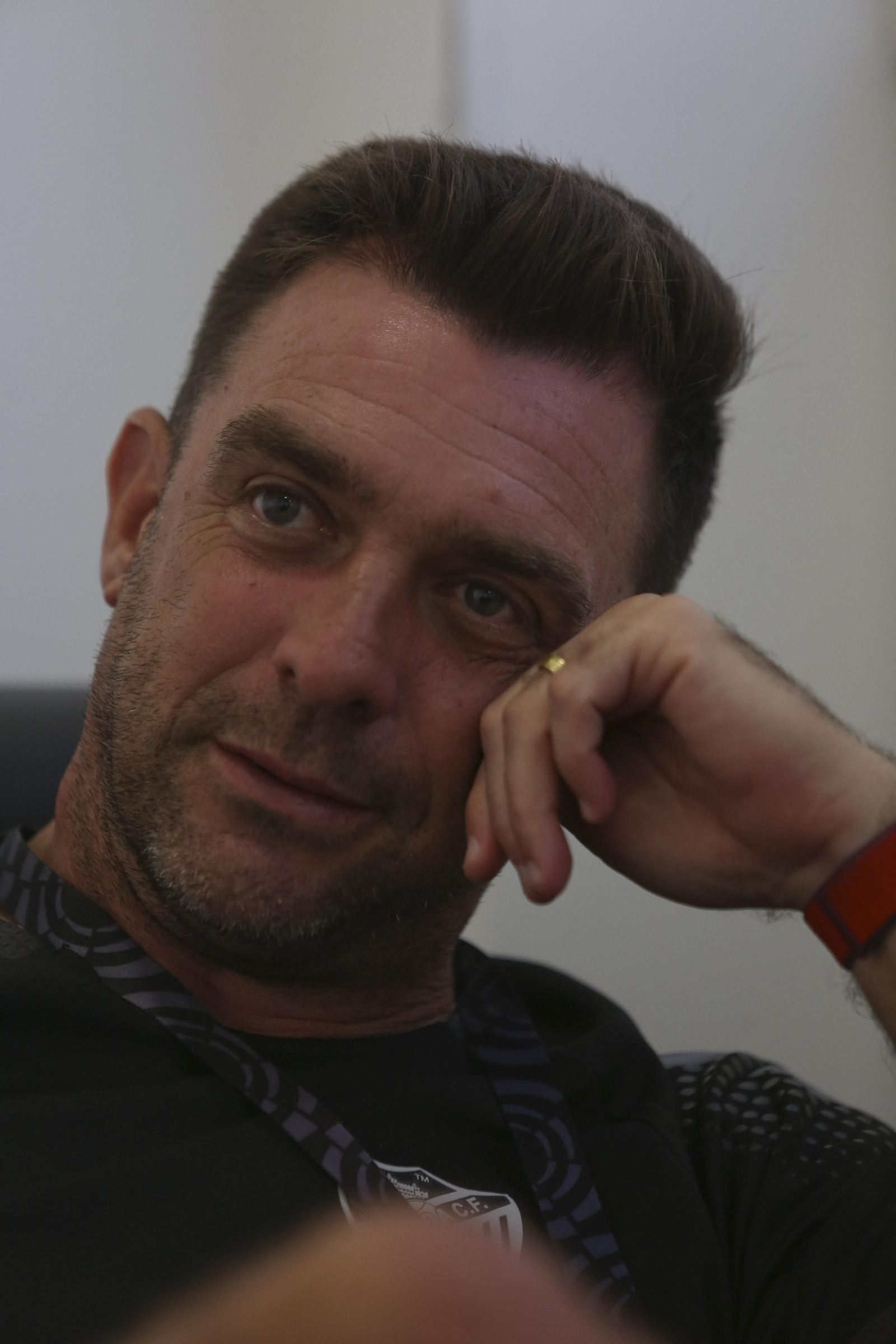 Las fotos de la entrevista a Pablo Guede, entrenador del Málaga CF