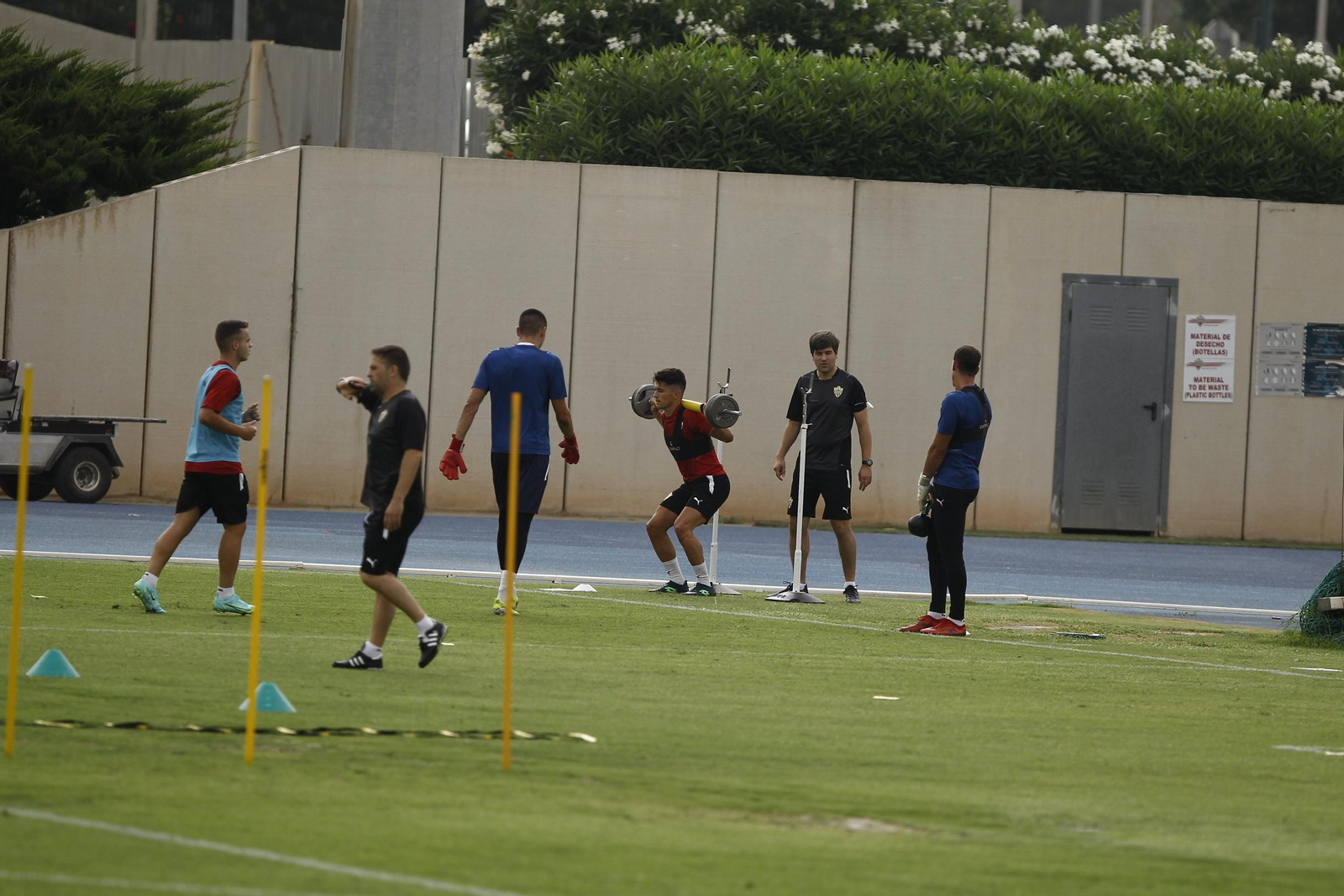 Fotogalería entrenamiento U.D. Almería
