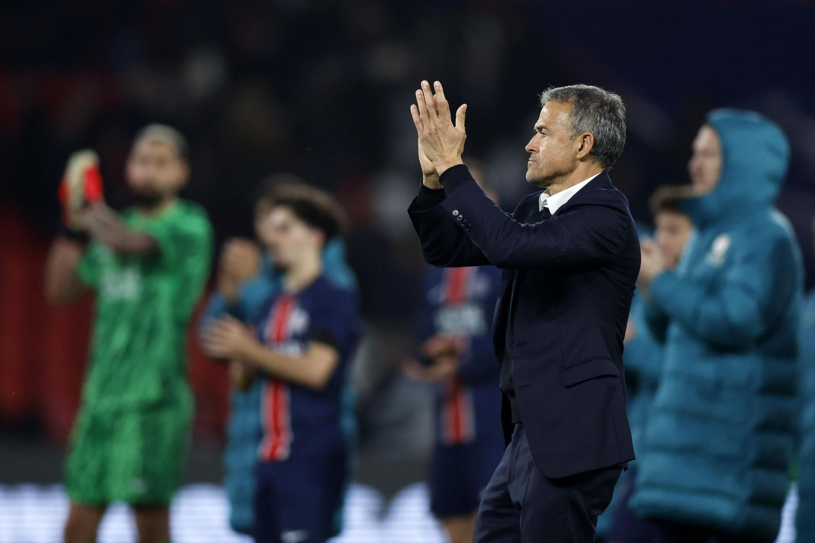 Las fotos del PSG - Atlético de Madrid