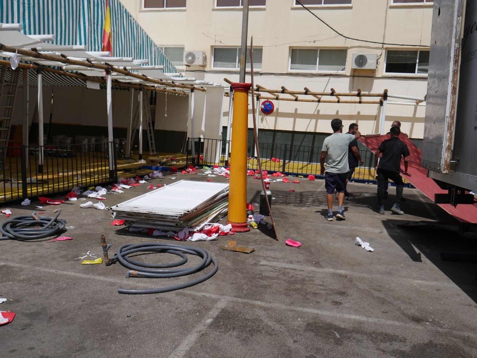 La Feria de San Fernando ya va desapareciendo del Parque