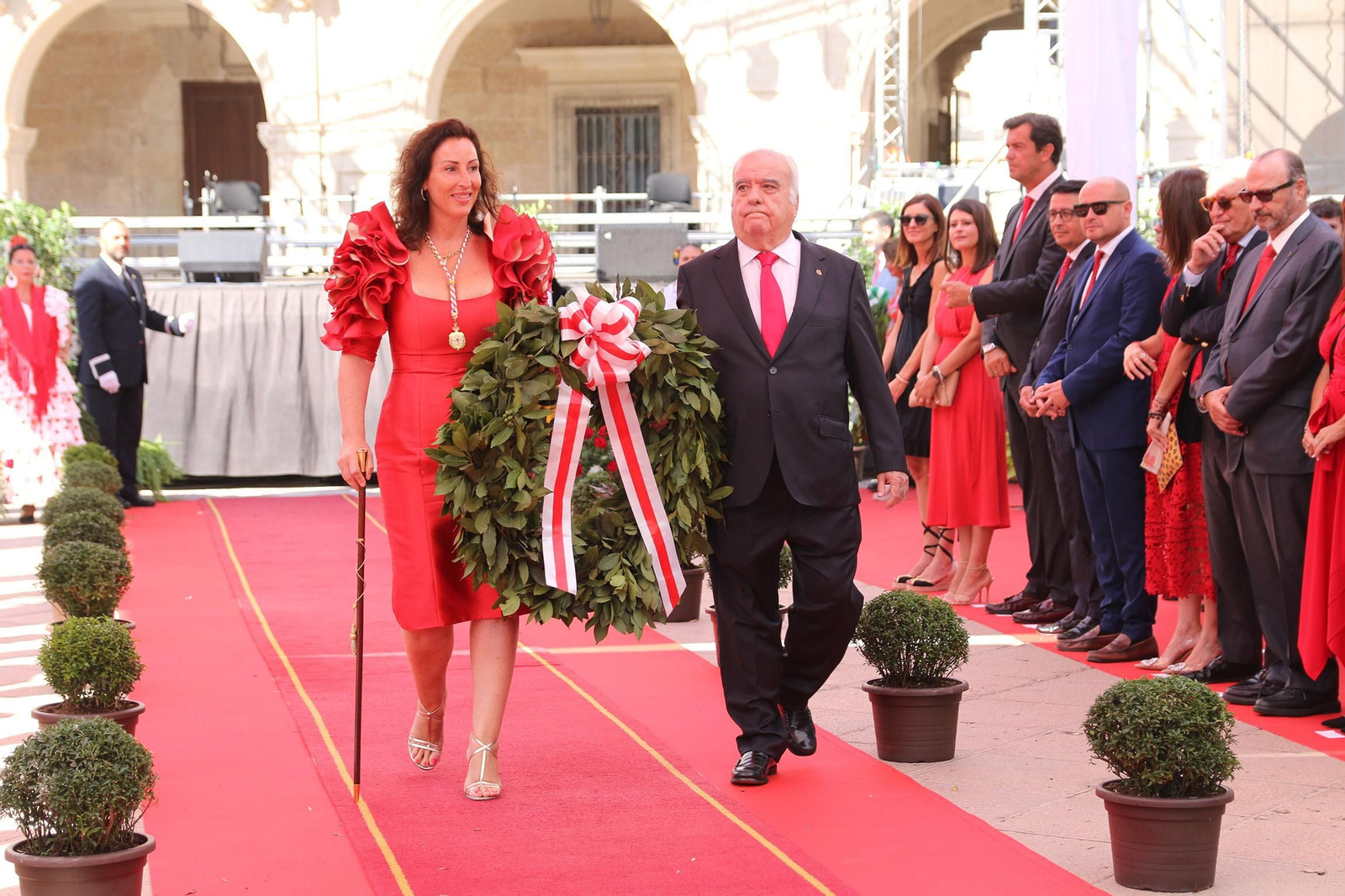 Las imágenes del homenaje a 'Los Coloraos'