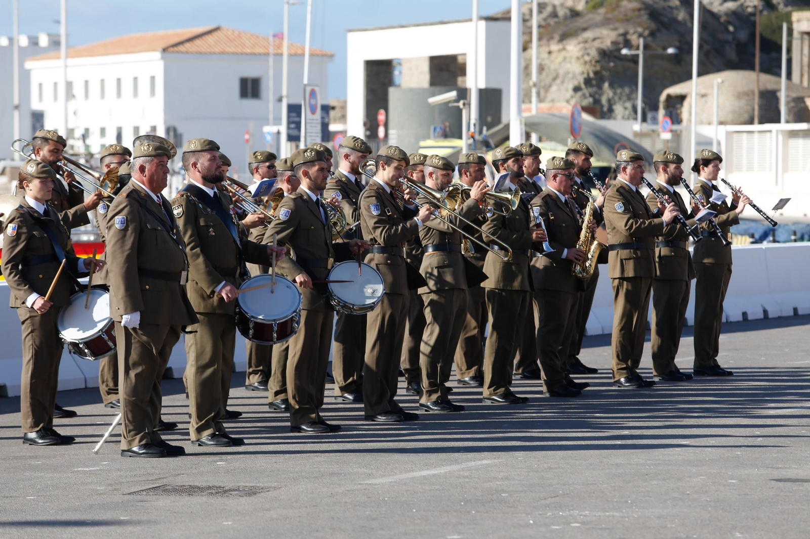 Las fotos de la jura de bandera civil en Tarifa