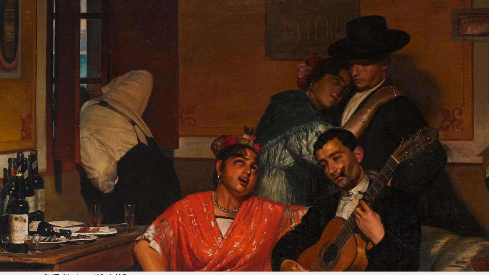 La canción/ Por siguriya, obra de Eugenio Vivó Tarín.